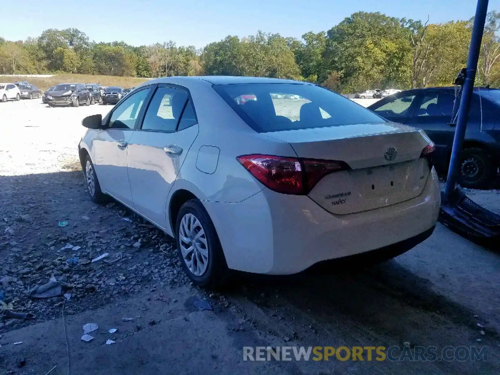 3 Photograph of a damaged car 5YFBURHE6KP859734 TOYOTA COROLLA 2019