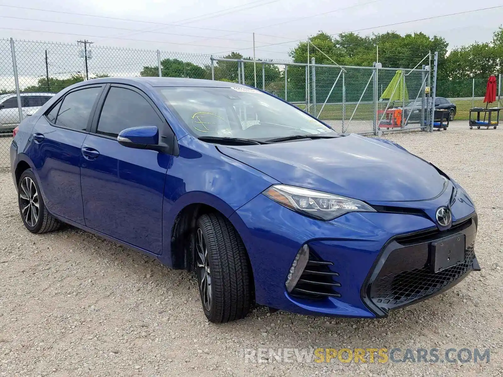 1 Photograph of a damaged car 5YFBURHE6KP859930 TOYOTA COROLLA 2019