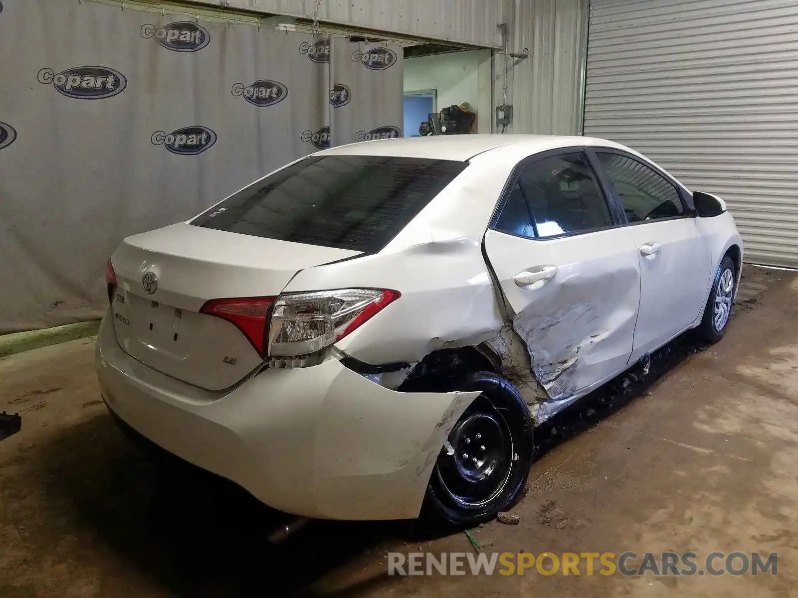 4 Photograph of a damaged car 5YFBURHE6KP860088 TOYOTA COROLLA 2019