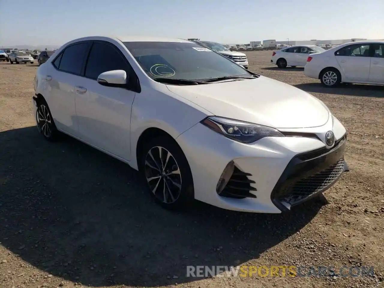 1 Photograph of a damaged car 5YFBURHE6KP860849 TOYOTA COROLLA 2019