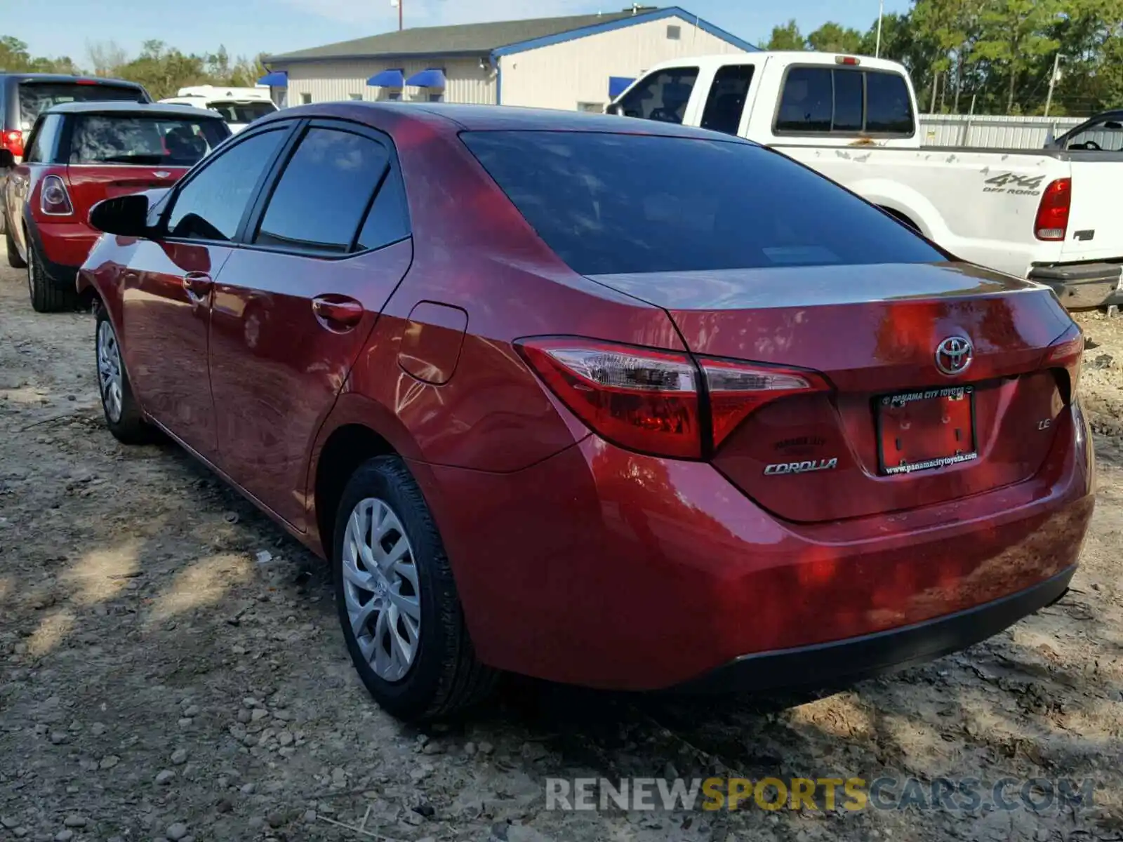 3 Photograph of a damaged car 5YFBURHE6KP861323 TOYOTA COROLLA 2019