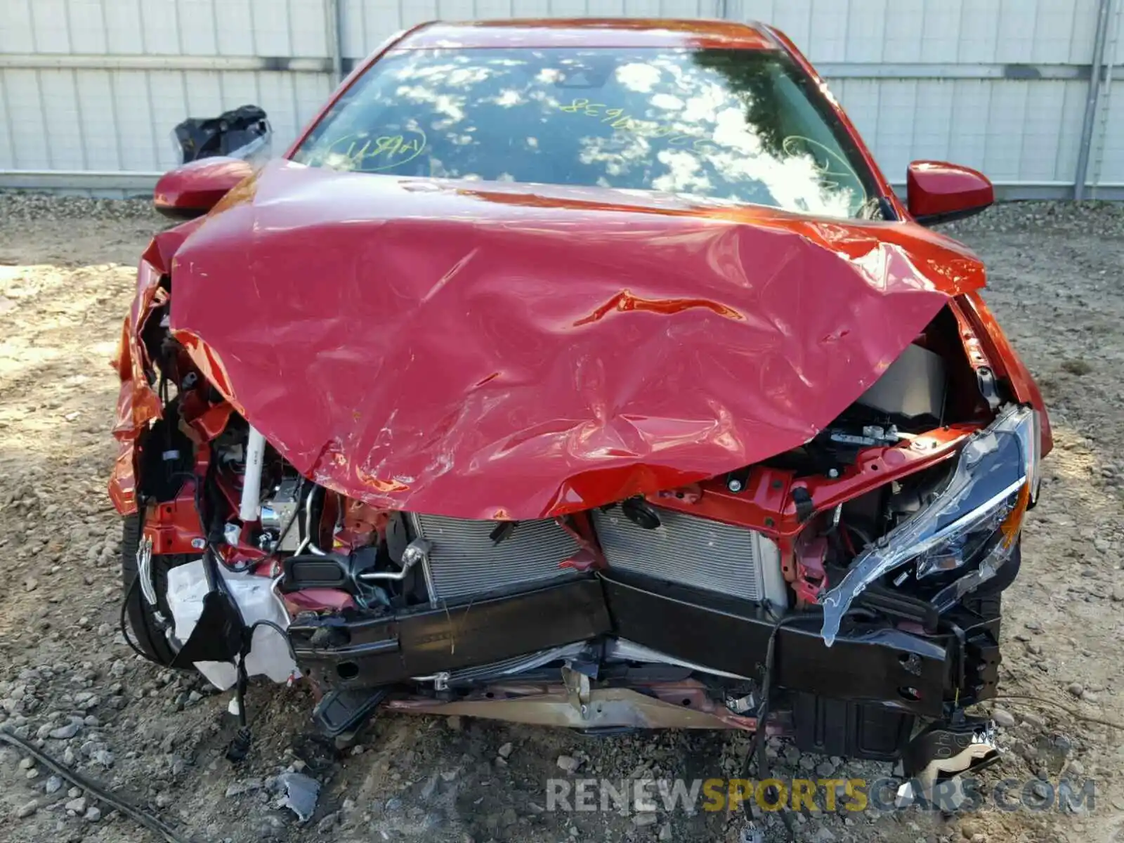 9 Photograph of a damaged car 5YFBURHE6KP861323 TOYOTA COROLLA 2019