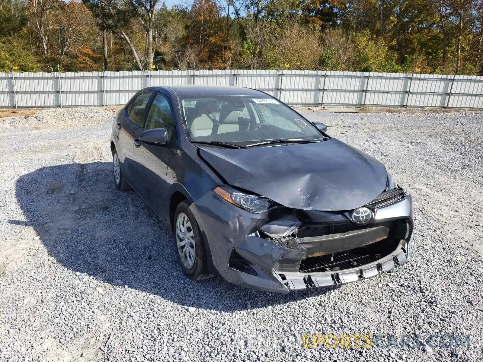 1 Photograph of a damaged car 5YFBURHE6KP861449 TOYOTA COROLLA 2019