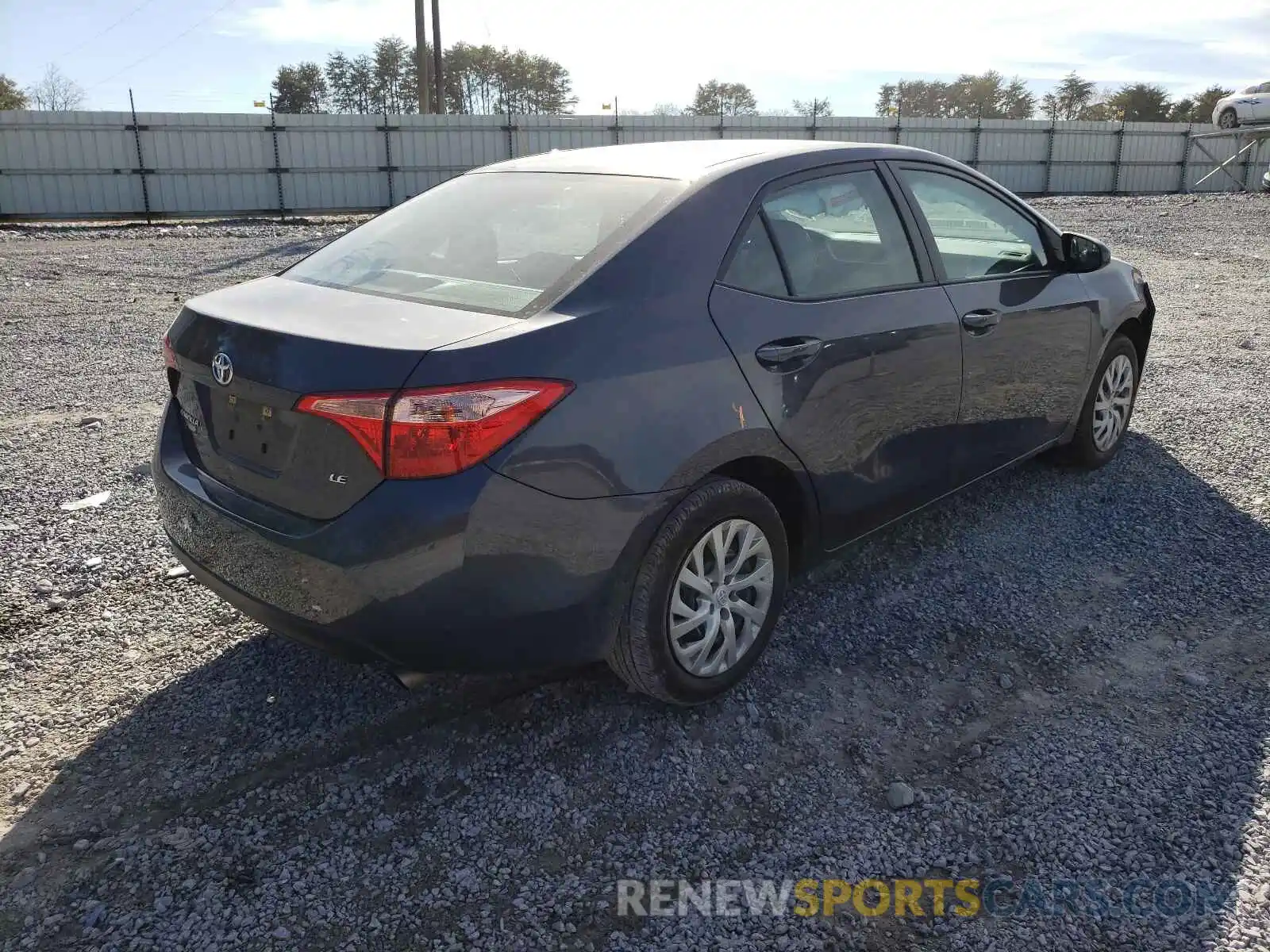 4 Photograph of a damaged car 5YFBURHE6KP861449 TOYOTA COROLLA 2019