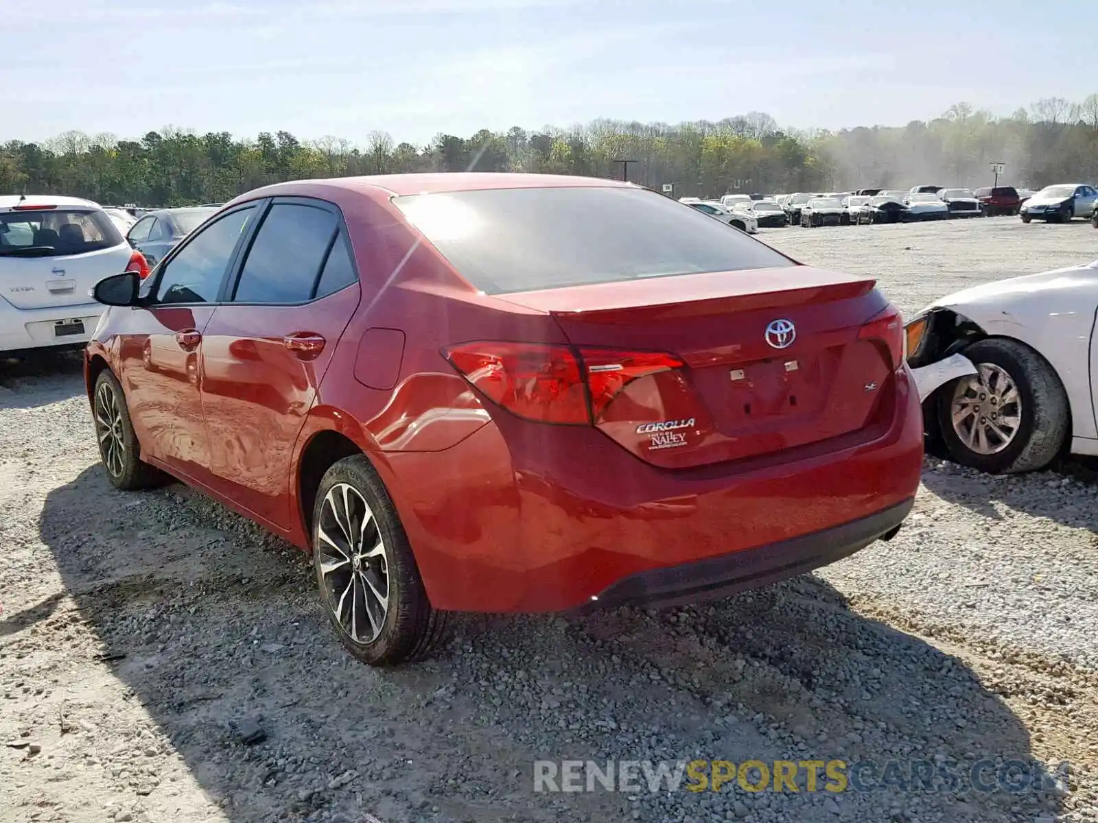 3 Photograph of a damaged car 5YFBURHE6KP861936 TOYOTA COROLLA 2019