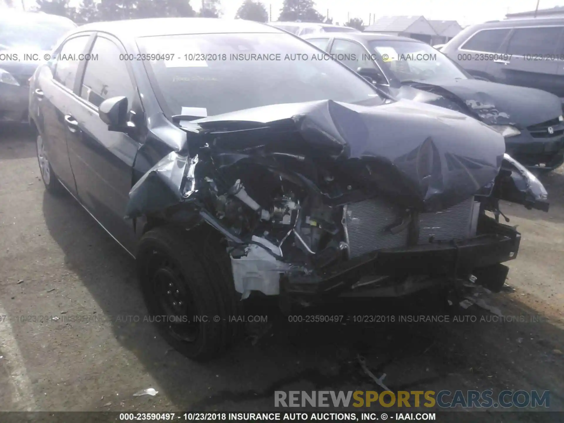 1 Photograph of a damaged car 5YFBURHE6KP862620 TOYOTA COROLLA 2019