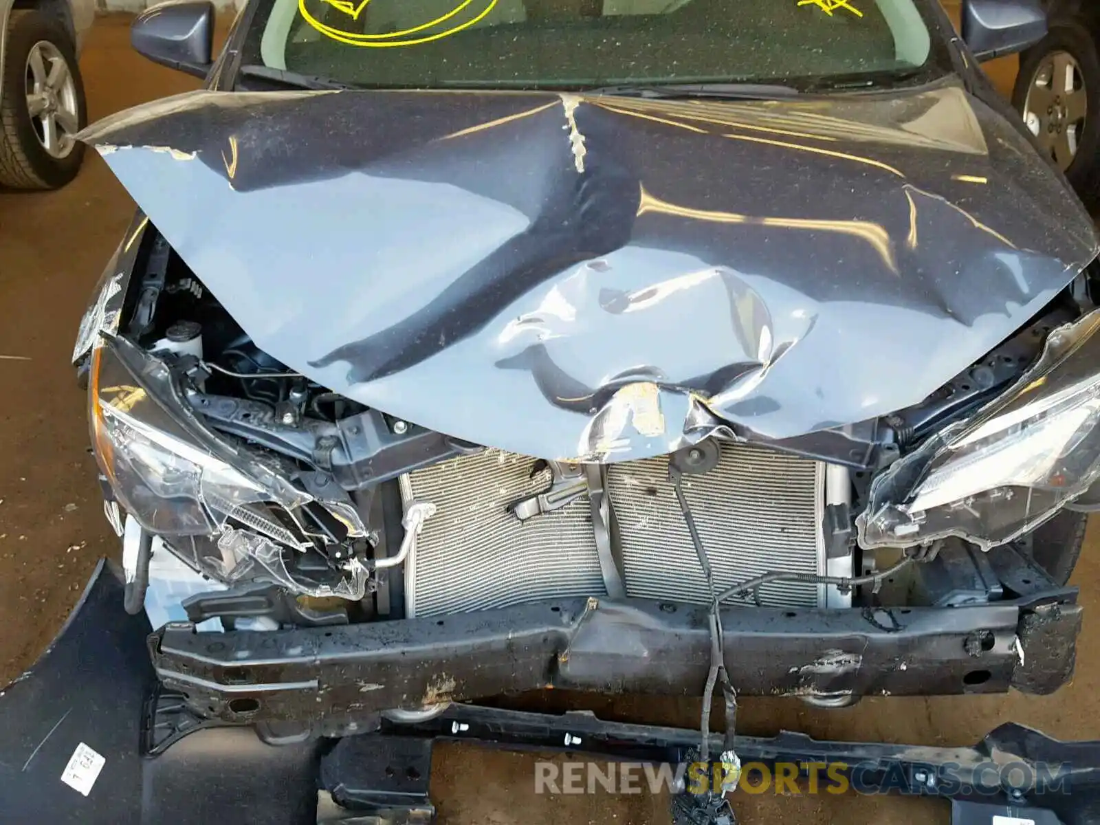 7 Photograph of a damaged car 5YFBURHE6KP862911 TOYOTA COROLLA 2019