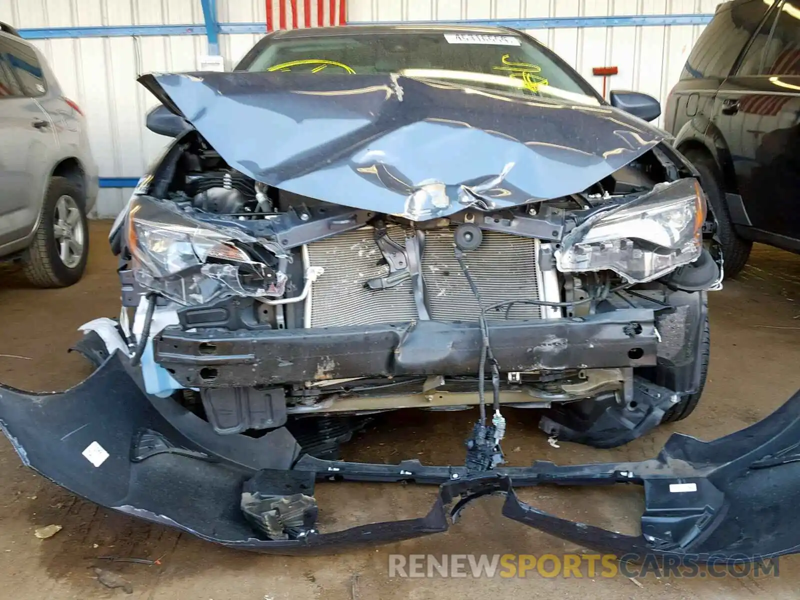 9 Photograph of a damaged car 5YFBURHE6KP862911 TOYOTA COROLLA 2019