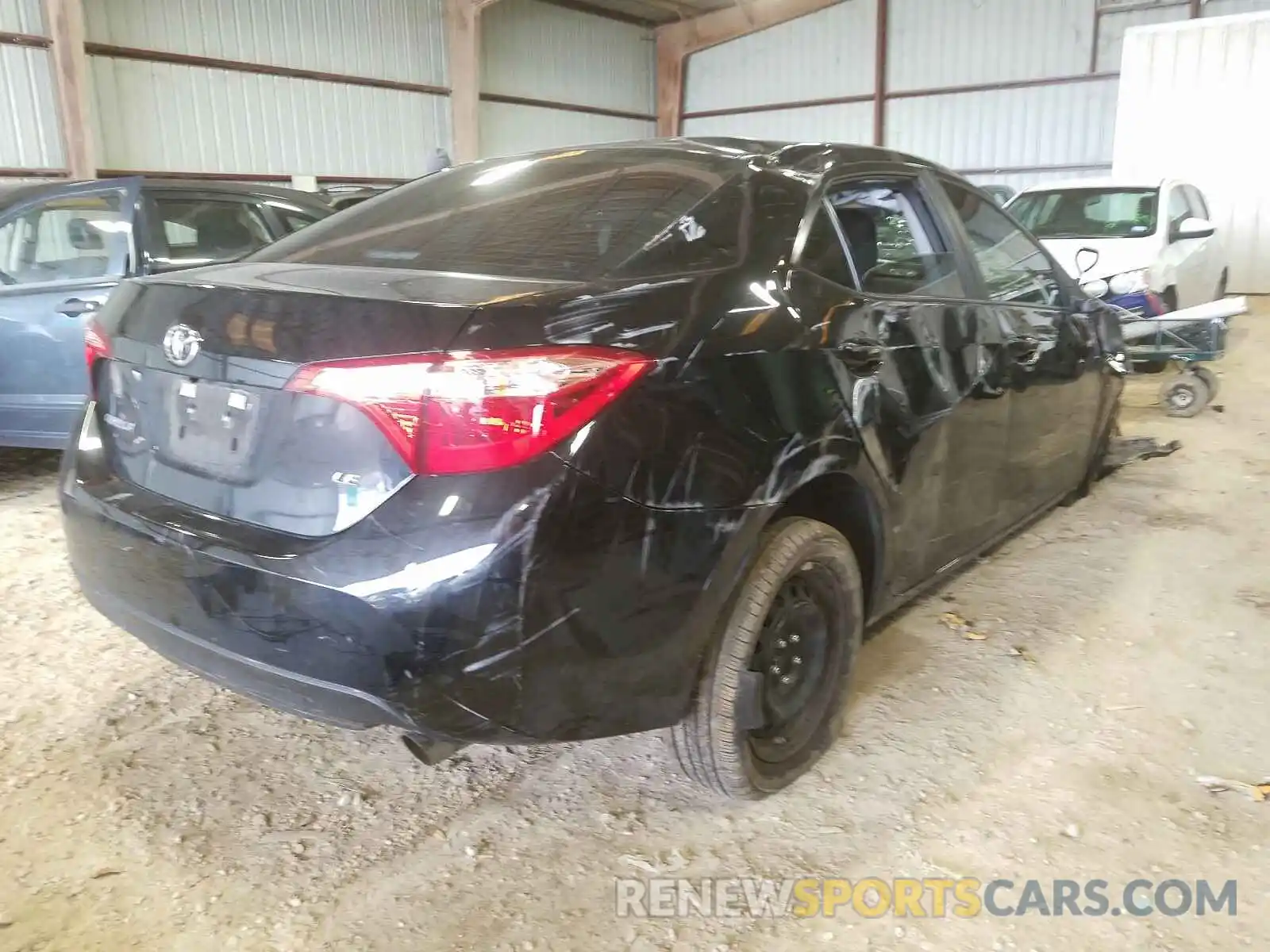 4 Photograph of a damaged car 5YFBURHE6KP862942 TOYOTA COROLLA 2019