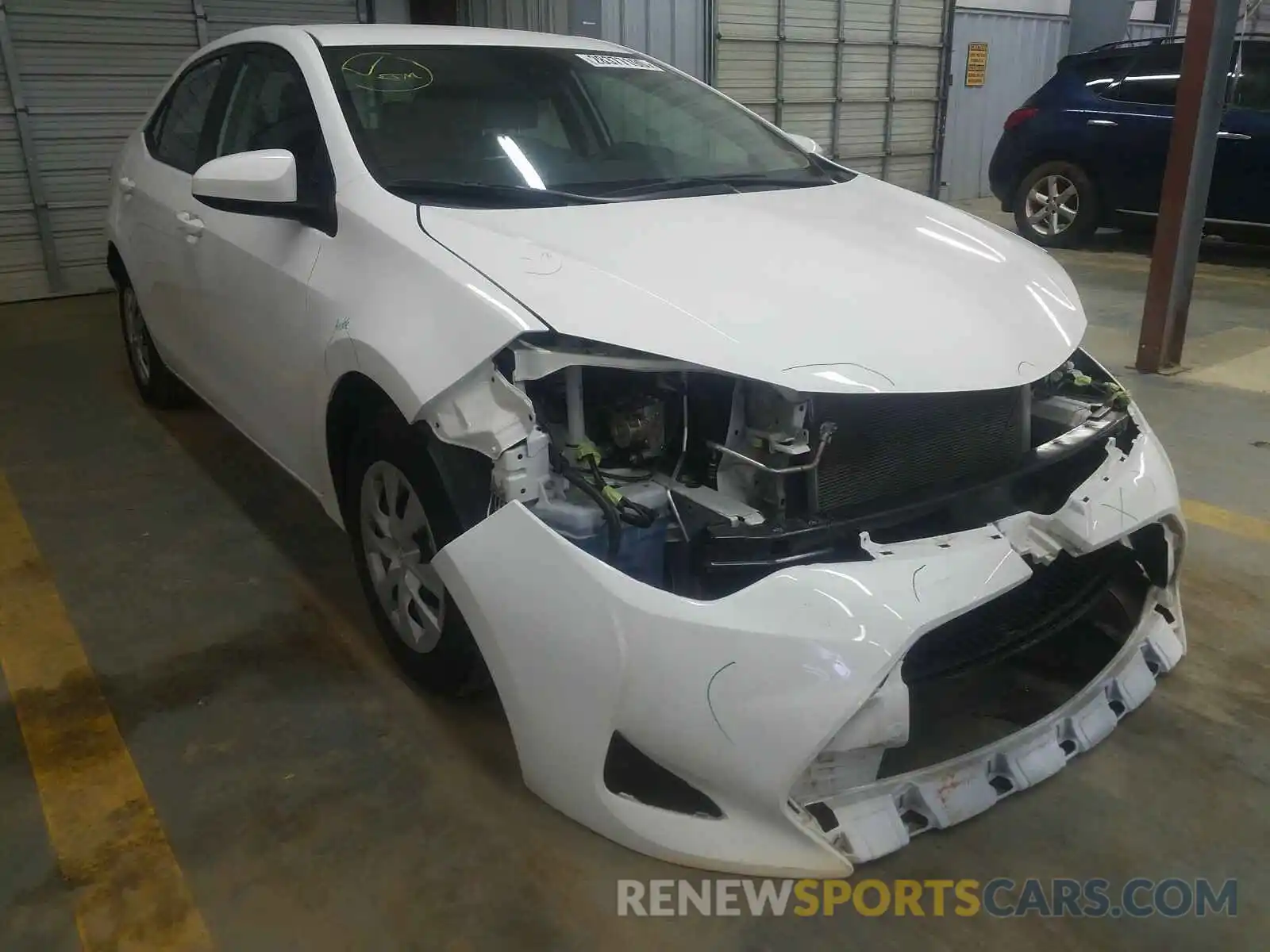 1 Photograph of a damaged car 5YFBURHE6KP863394 TOYOTA COROLLA 2019