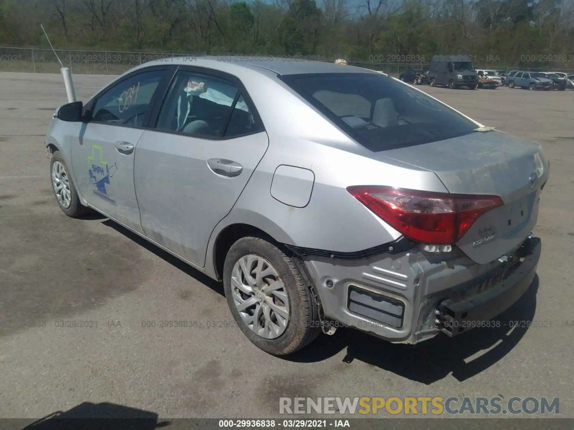 3 Photograph of a damaged car 5YFBURHE6KP863508 TOYOTA COROLLA 2019