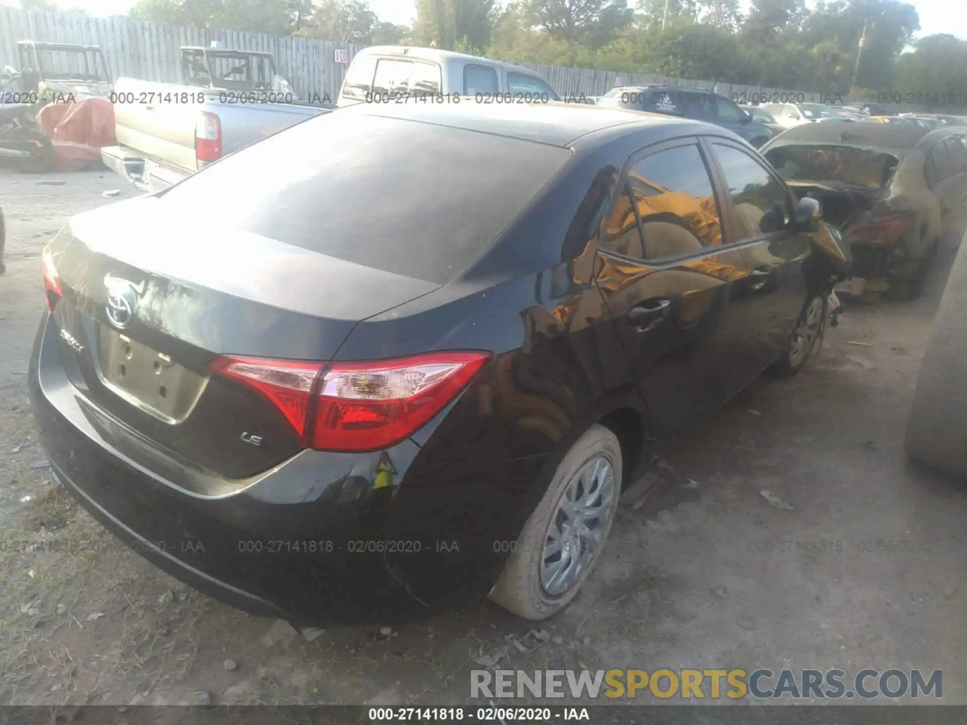 4 Photograph of a damaged car 5YFBURHE6KP863525 TOYOTA COROLLA 2019