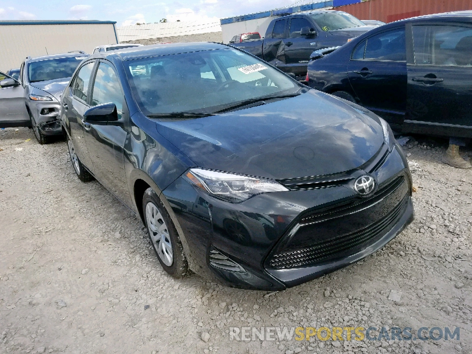 1 Photograph of a damaged car 5YFBURHE6KP863623 TOYOTA COROLLA 2019