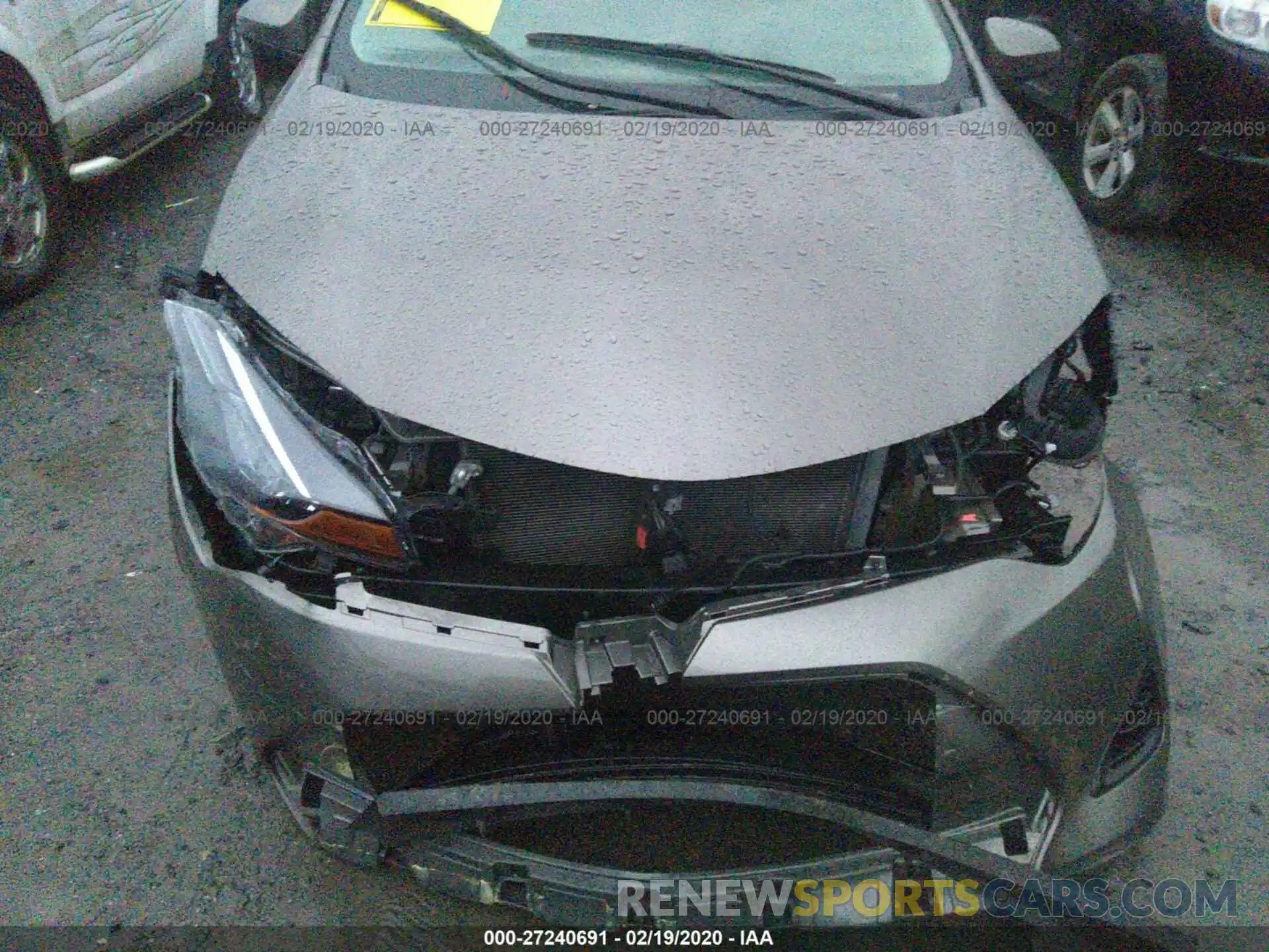 6 Photograph of a damaged car 5YFBURHE6KP864139 TOYOTA COROLLA 2019