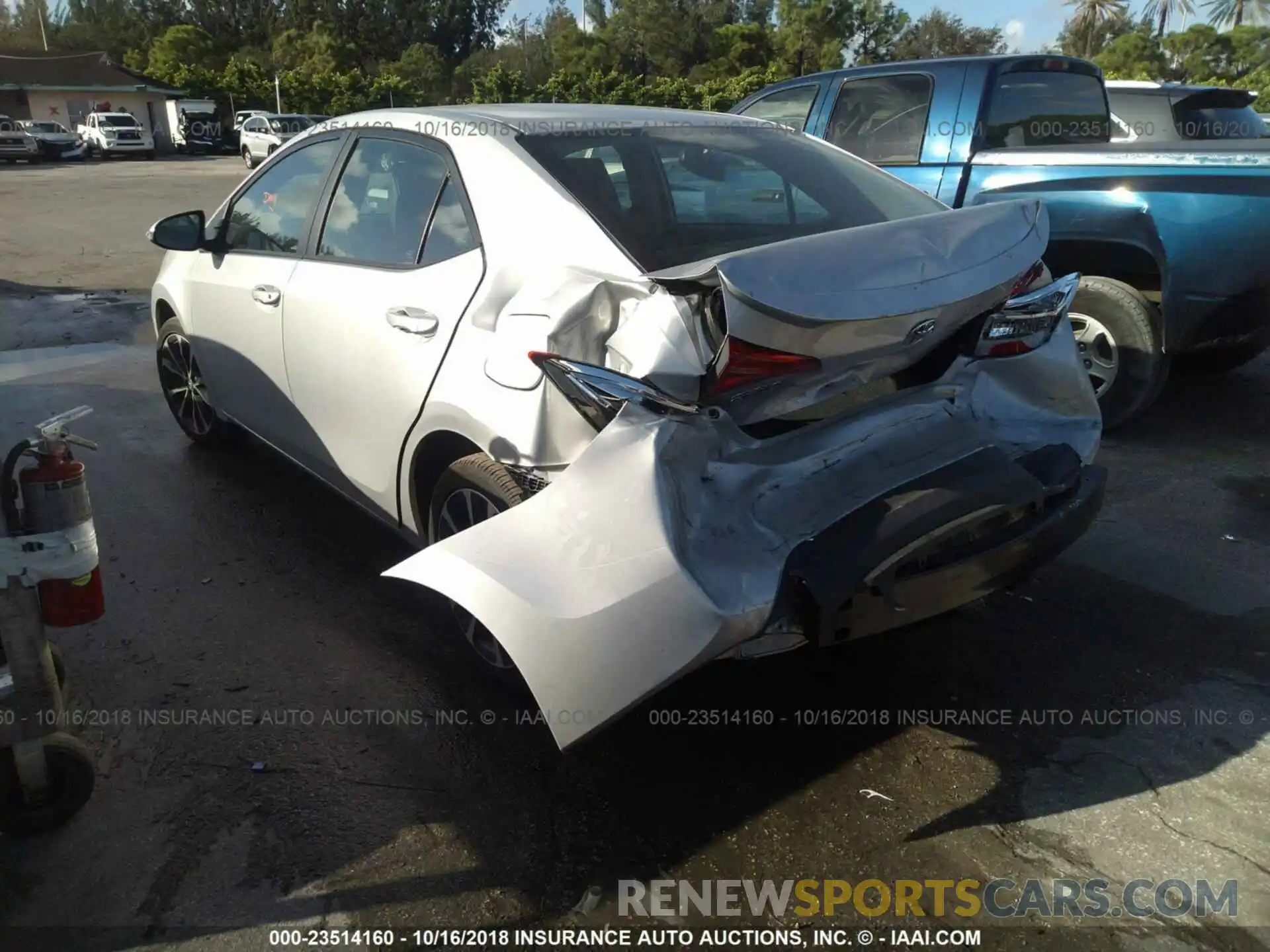 3 Photograph of a damaged car 5YFBURHE6KP864321 TOYOTA COROLLA 2019