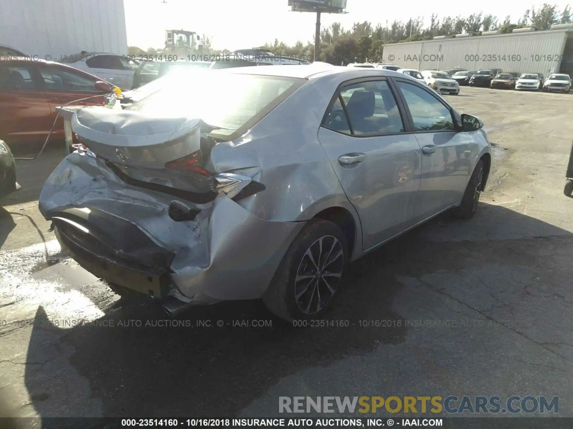 4 Photograph of a damaged car 5YFBURHE6KP864321 TOYOTA COROLLA 2019