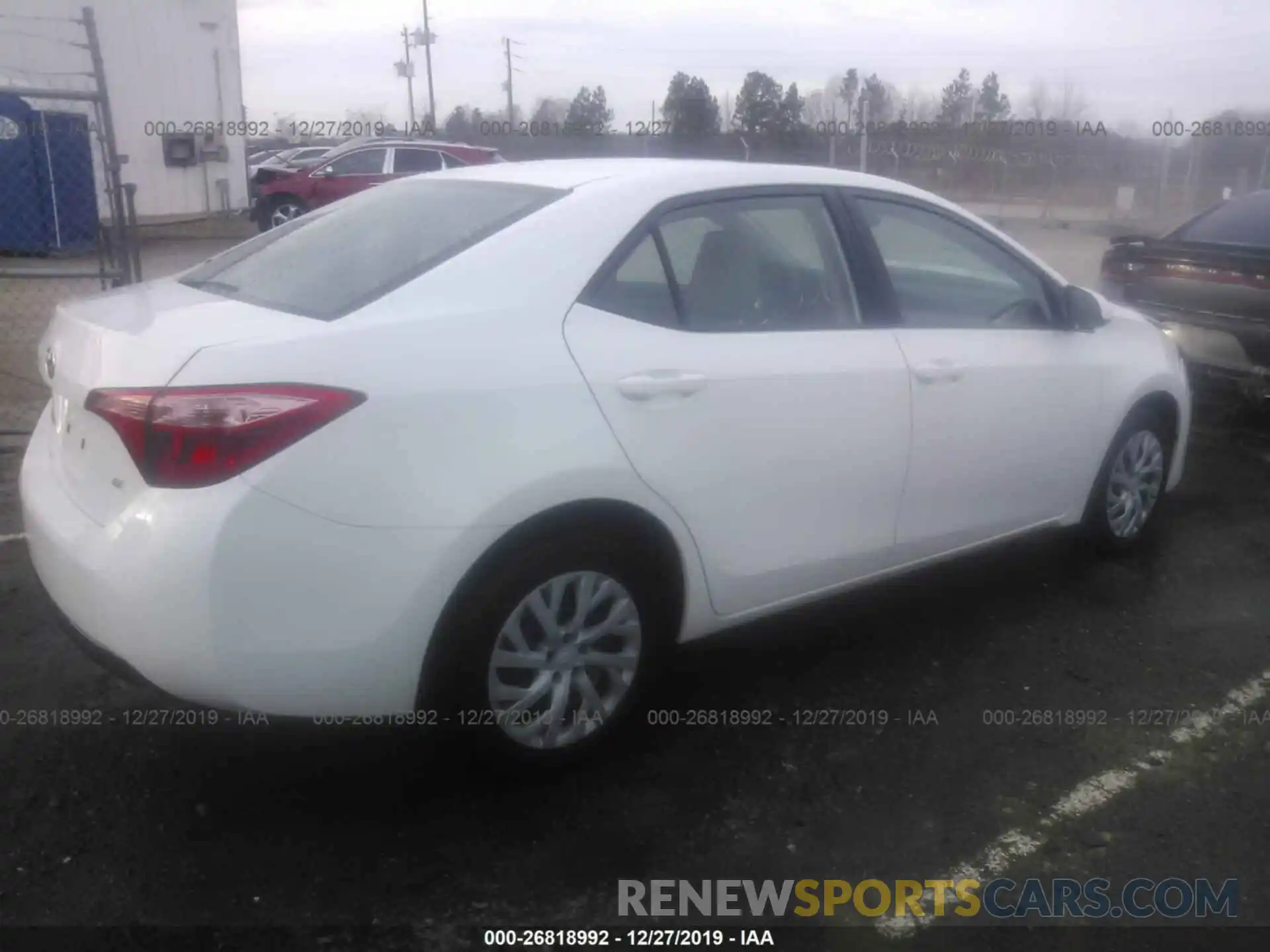 4 Photograph of a damaged car 5YFBURHE6KP864335 TOYOTA COROLLA 2019