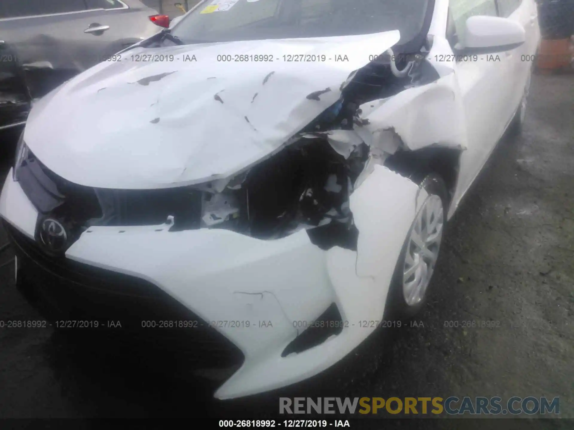 6 Photograph of a damaged car 5YFBURHE6KP864335 TOYOTA COROLLA 2019