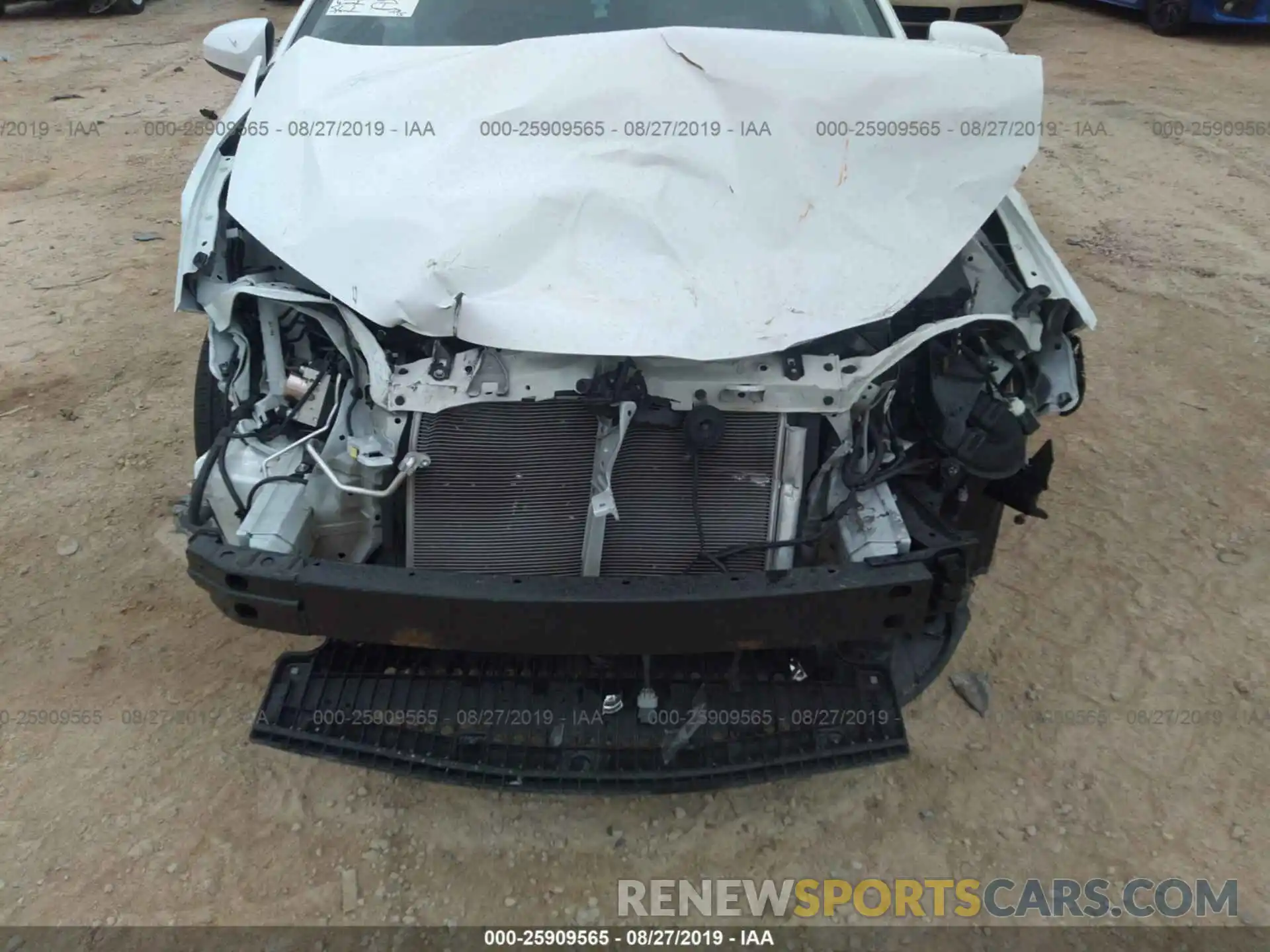 6 Photograph of a damaged car 5YFBURHE6KP864366 TOYOTA COROLLA 2019