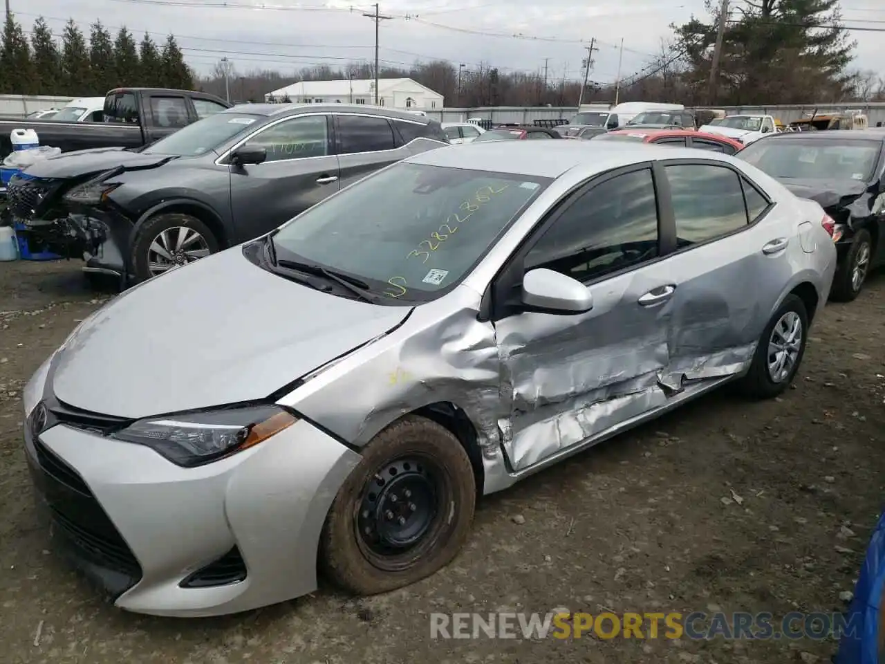 10 Photograph of a damaged car 5YFBURHE6KP864609 TOYOTA COROLLA 2019