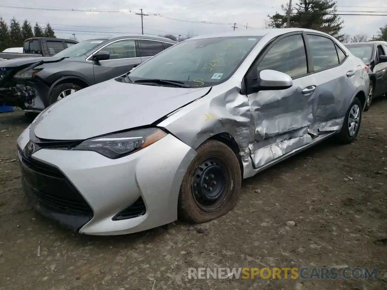 9 Photograph of a damaged car 5YFBURHE6KP864609 TOYOTA COROLLA 2019