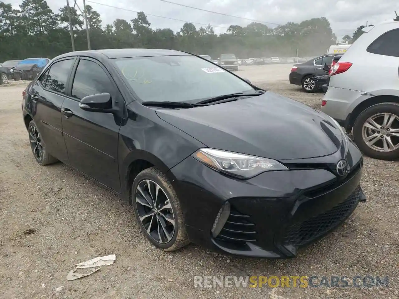 1 Photograph of a damaged car 5YFBURHE6KP864870 TOYOTA COROLLA 2019