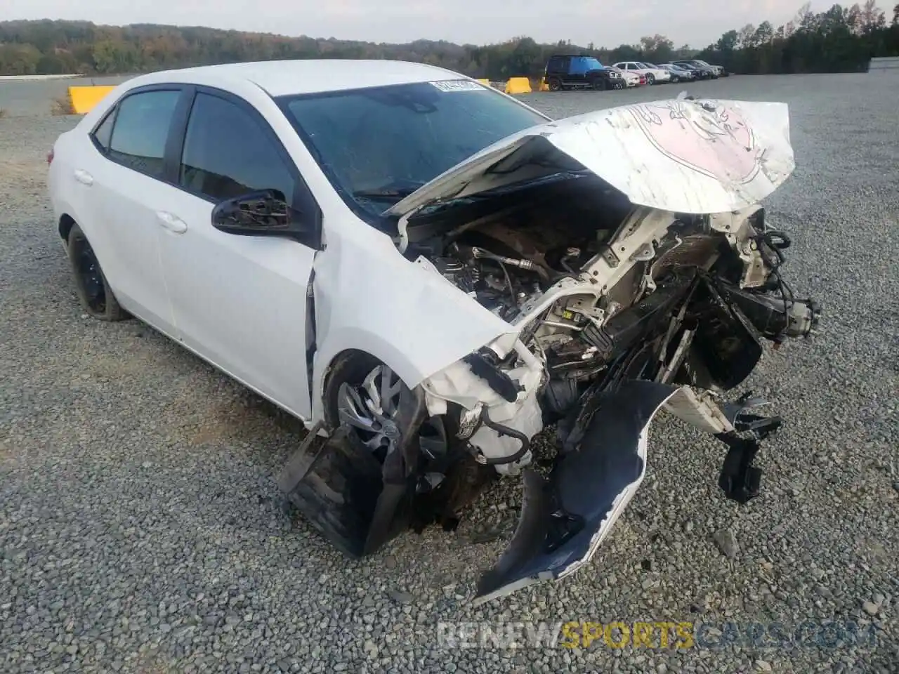 1 Photograph of a damaged car 5YFBURHE6KP865162 TOYOTA COROLLA 2019