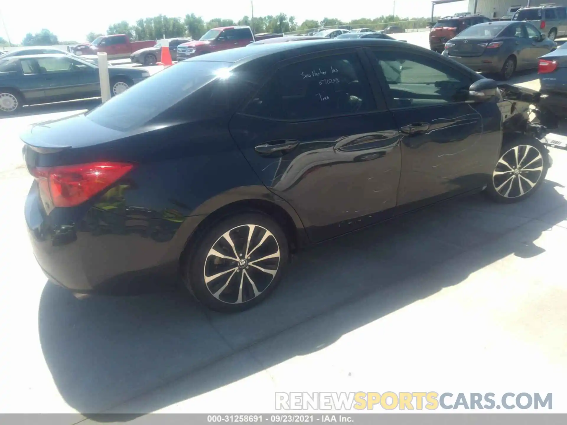 4 Photograph of a damaged car 5YFBURHE6KP865565 TOYOTA COROLLA 2019