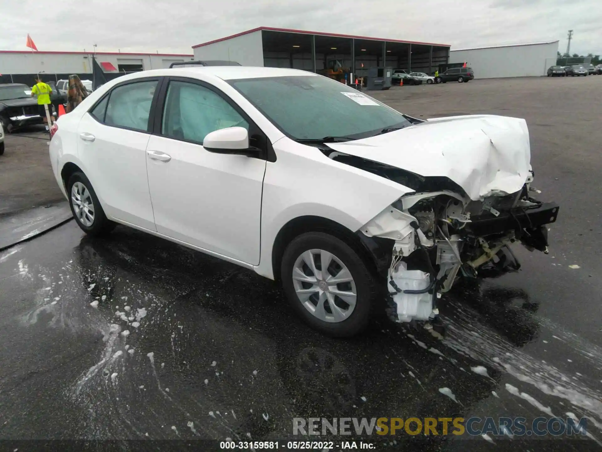 1 Photograph of a damaged car 5YFBURHE6KP865792 TOYOTA COROLLA 2019