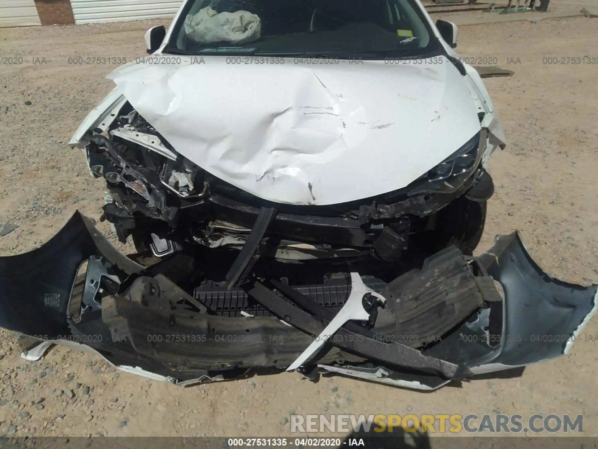 6 Photograph of a damaged car 5YFBURHE6KP865842 TOYOTA COROLLA 2019