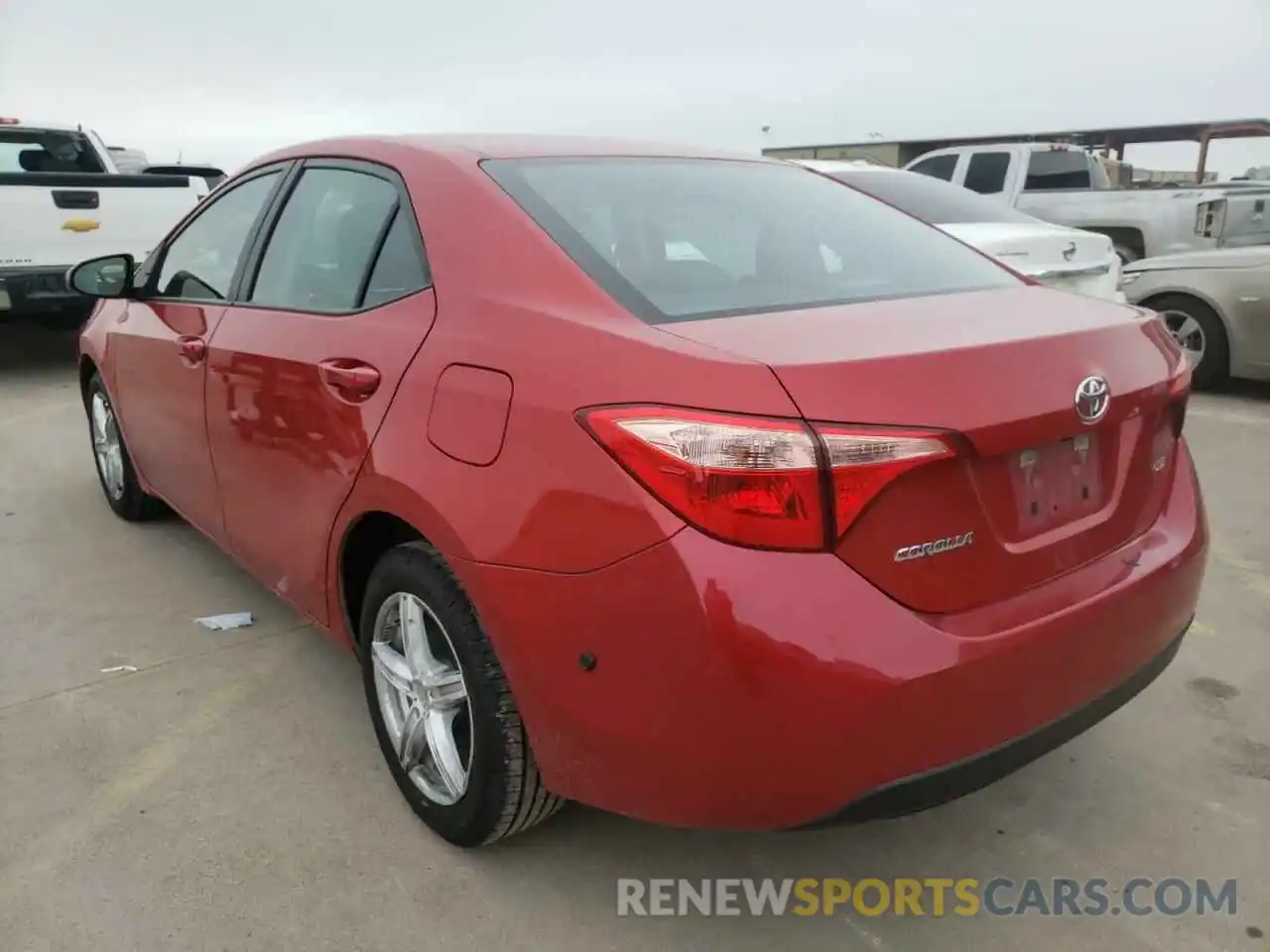 3 Photograph of a damaged car 5YFBURHE6KP866229 TOYOTA COROLLA 2019