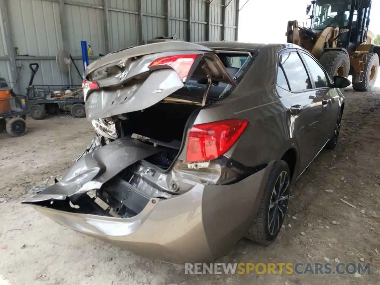 4 Photograph of a damaged car 5YFBURHE6KP866747 TOYOTA COROLLA 2019