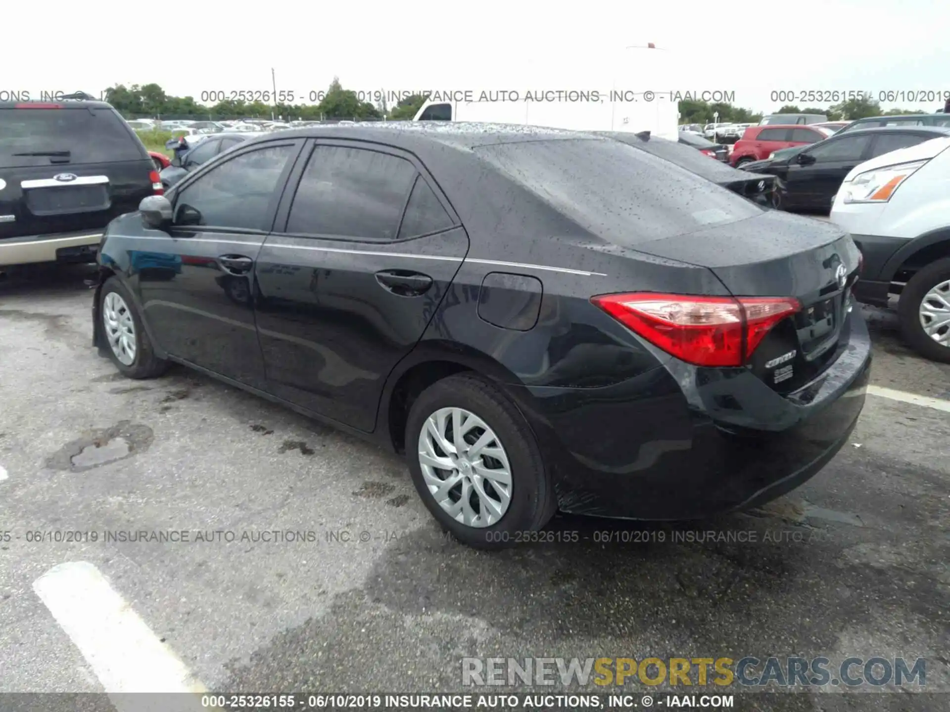 3 Photograph of a damaged car 5YFBURHE6KP866926 TOYOTA COROLLA 2019