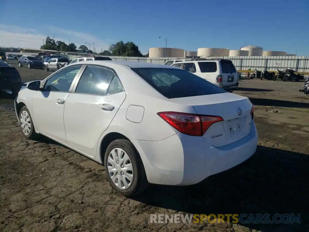 3 Photograph of a damaged car 5YFBURHE6KP867056 TOYOTA COROLLA 2019