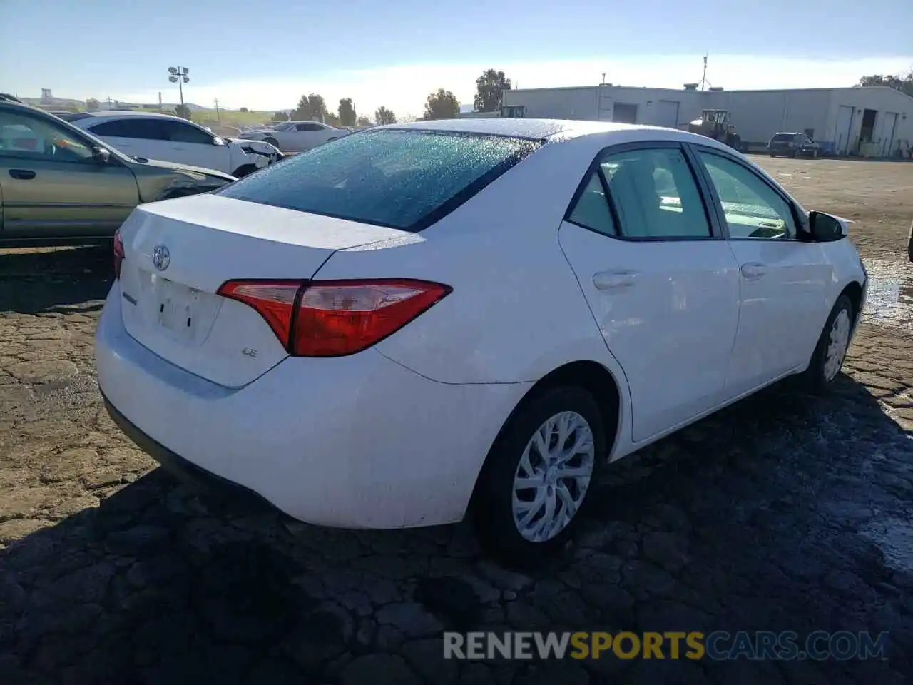 4 Photograph of a damaged car 5YFBURHE6KP867056 TOYOTA COROLLA 2019