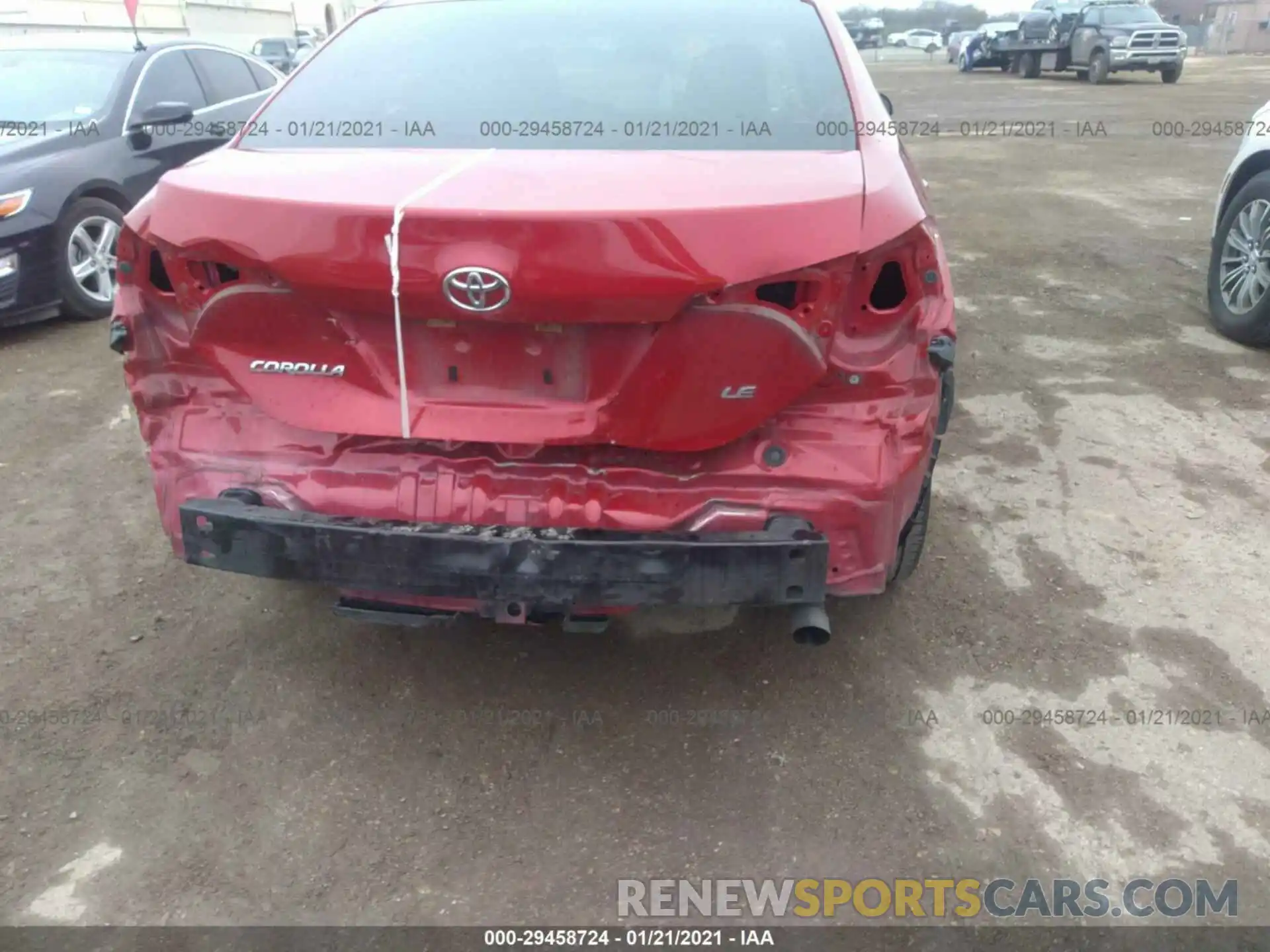 6 Photograph of a damaged car 5YFBURHE6KP867204 TOYOTA COROLLA 2019