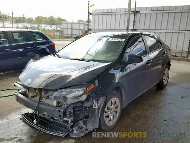 2 Photograph of a damaged car 5YFBURHE6KP868028 TOYOTA COROLLA 2019