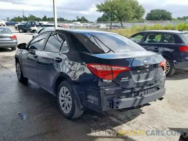 3 Photograph of a damaged car 5YFBURHE6KP868028 TOYOTA COROLLA 2019