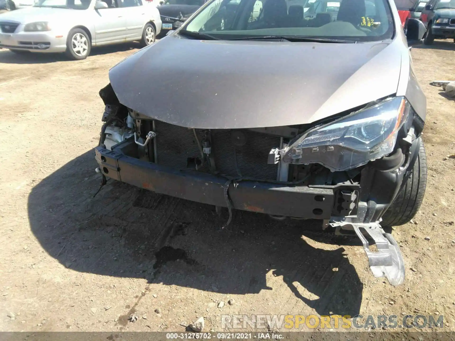 6 Photograph of a damaged car 5YFBURHE6KP868143 TOYOTA COROLLA 2019