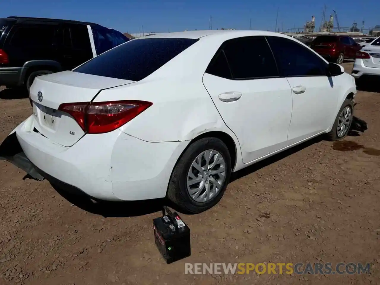 4 Photograph of a damaged car 5YFBURHE6KP868157 TOYOTA COROLLA 2019