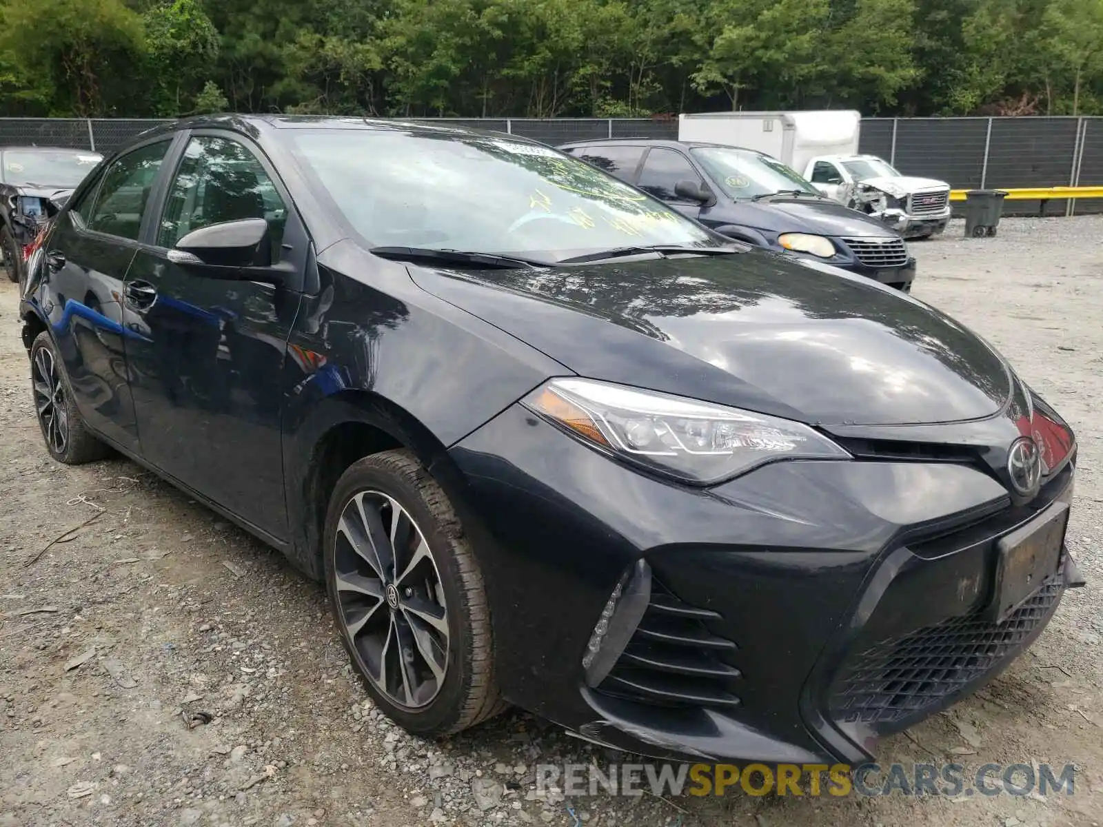 1 Photograph of a damaged car 5YFBURHE6KP868692 TOYOTA COROLLA 2019