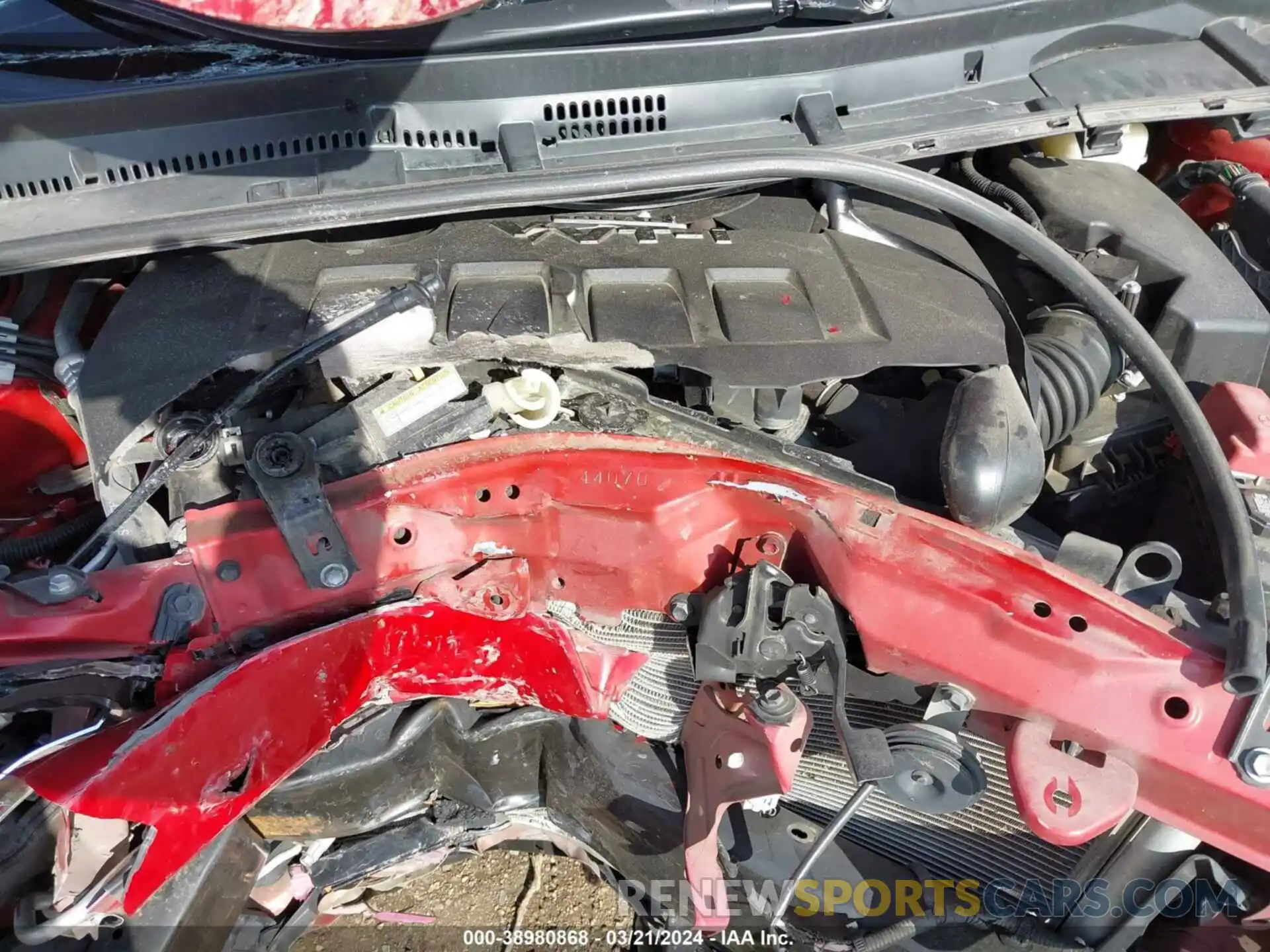 10 Photograph of a damaged car 5YFBURHE6KP869437 TOYOTA COROLLA 2019