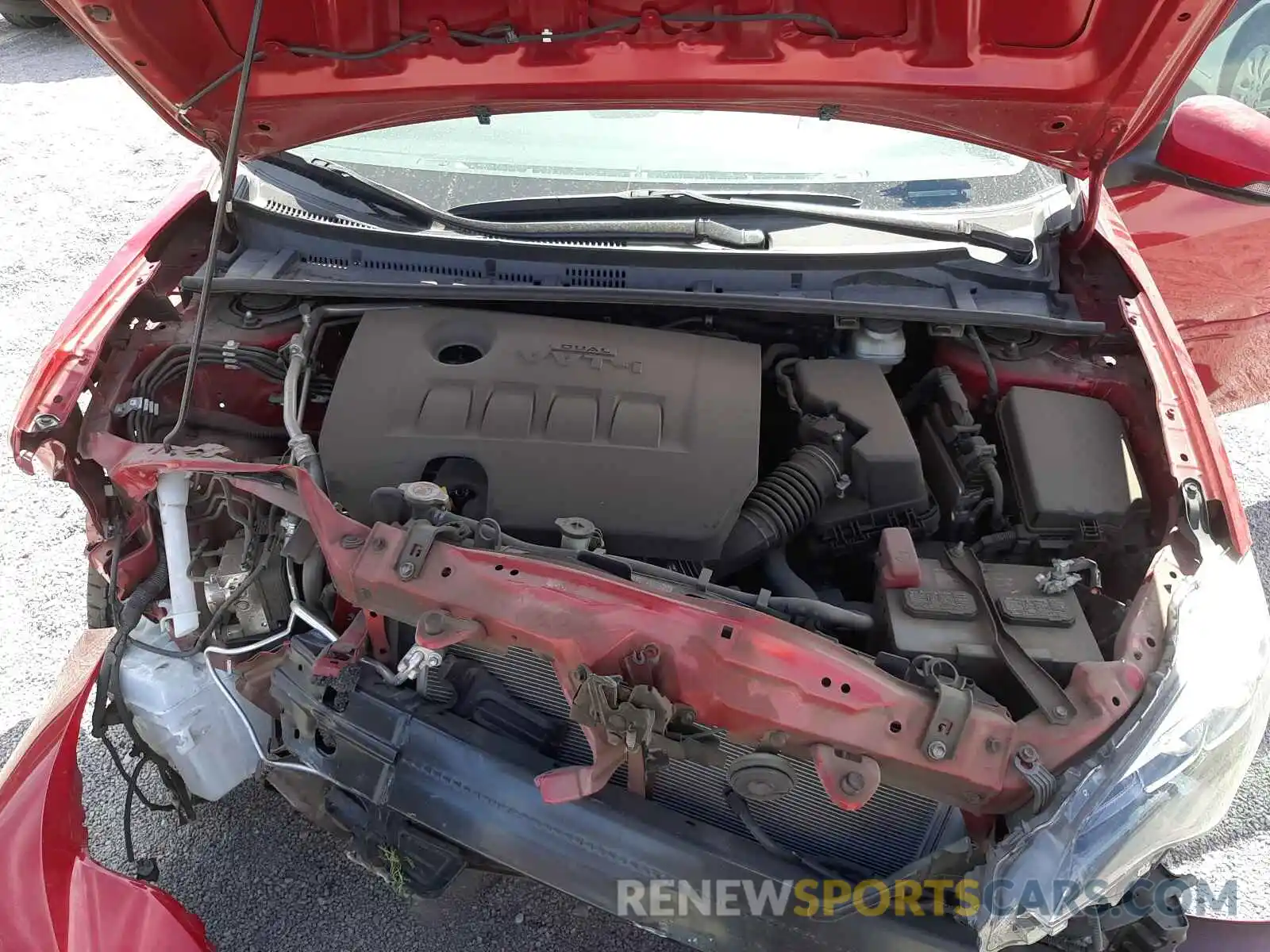 7 Photograph of a damaged car 5YFBURHE6KP869521 TOYOTA COROLLA 2019