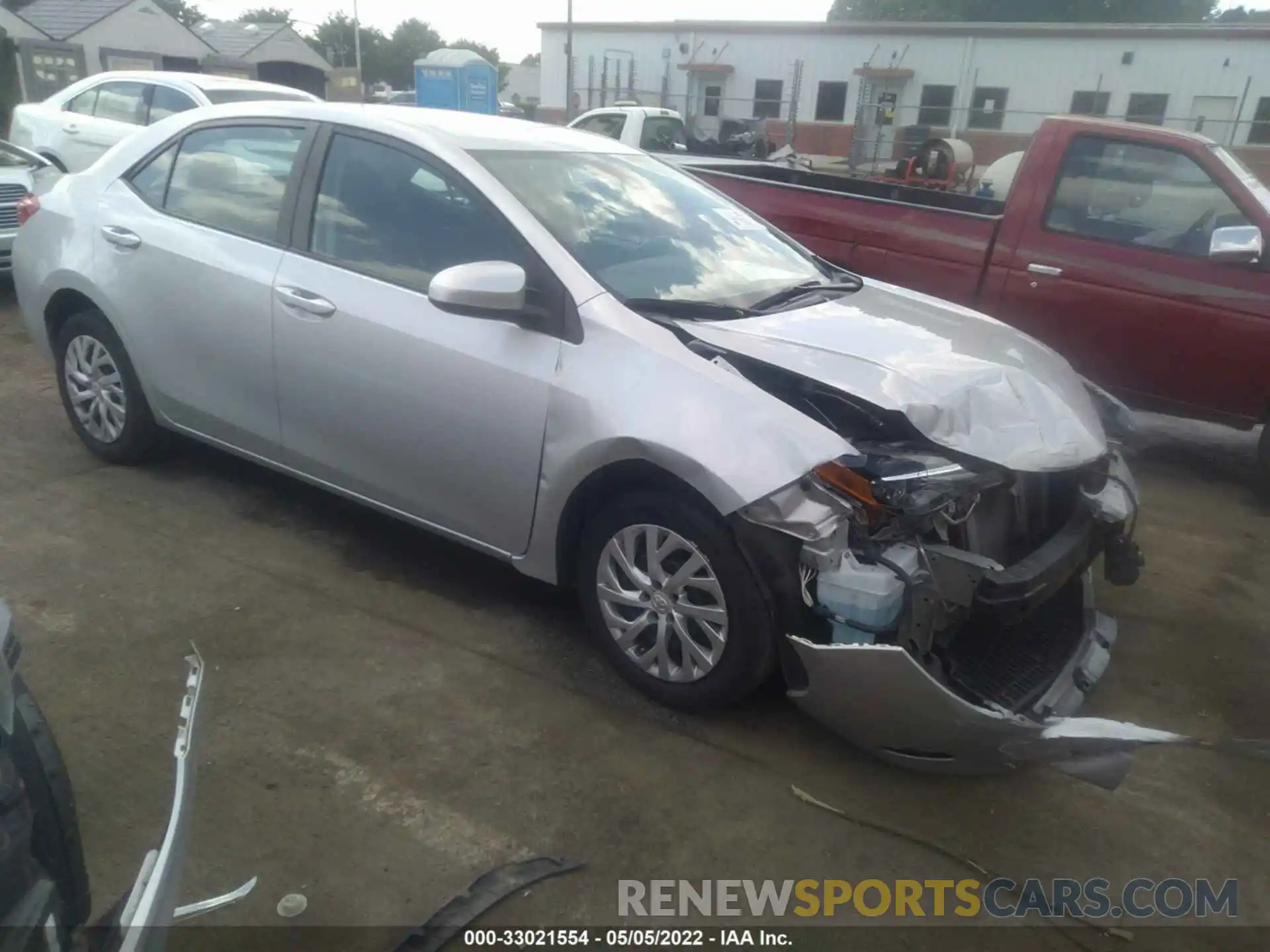 1 Photograph of a damaged car 5YFBURHE6KP869941 TOYOTA COROLLA 2019