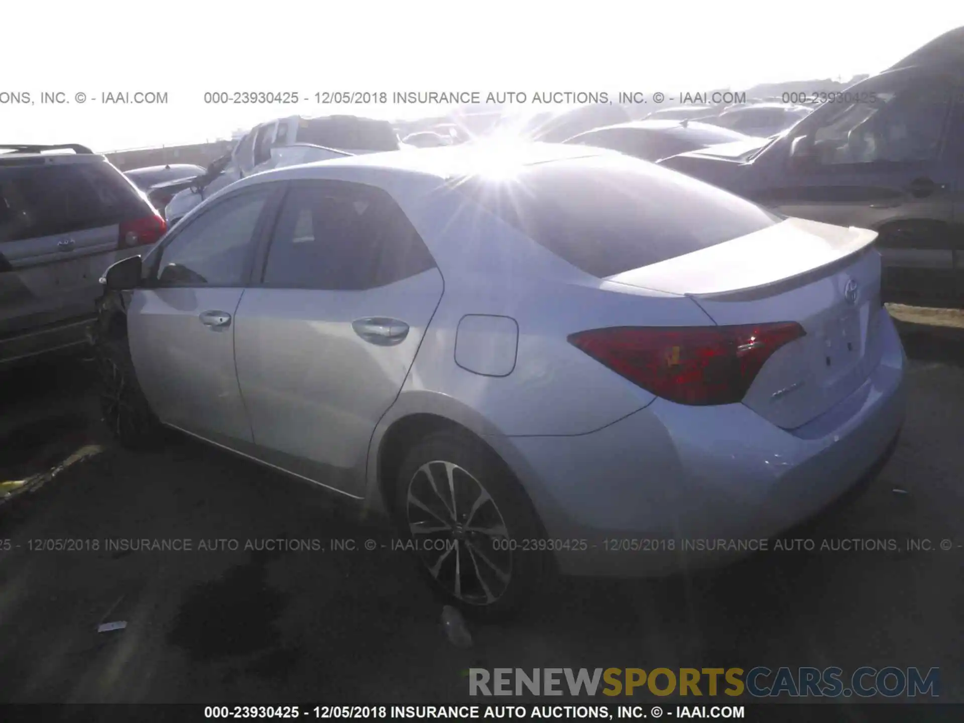 3 Photograph of a damaged car 5YFBURHE6KP870216 TOYOTA COROLLA 2019