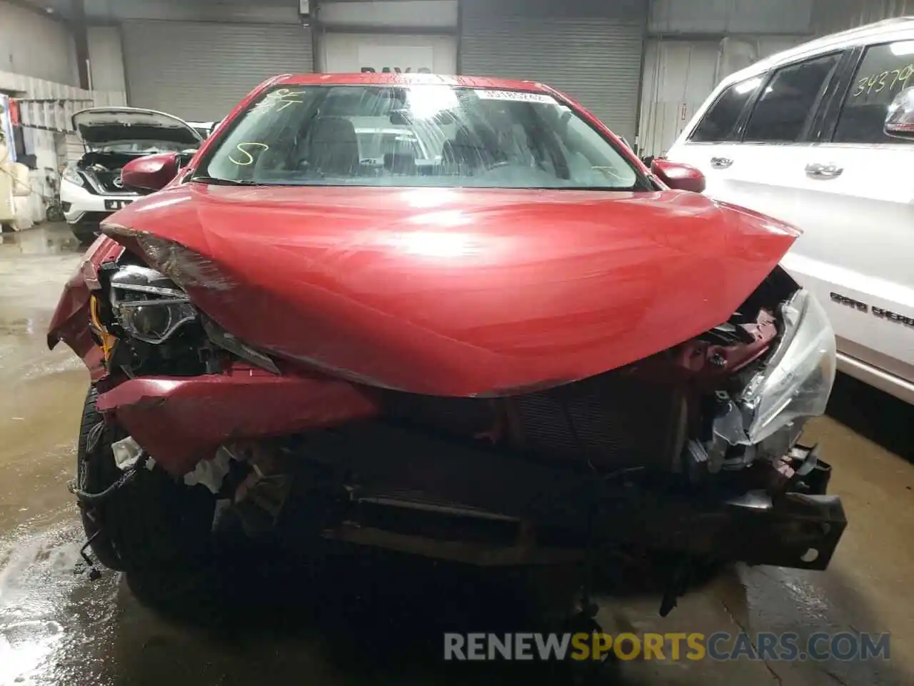 9 Photograph of a damaged car 5YFBURHE6KP871446 TOYOTA COROLLA 2019