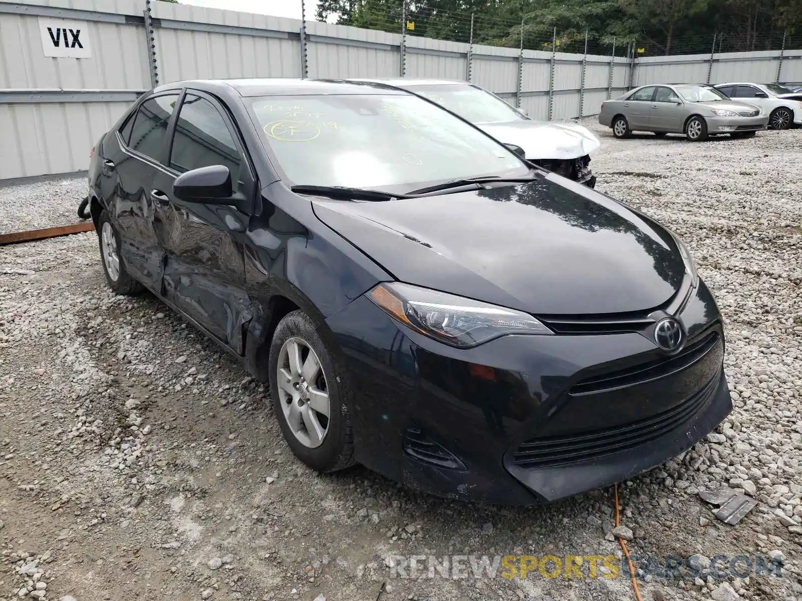 1 Photograph of a damaged car 5YFBURHE6KP871947 TOYOTA COROLLA 2019