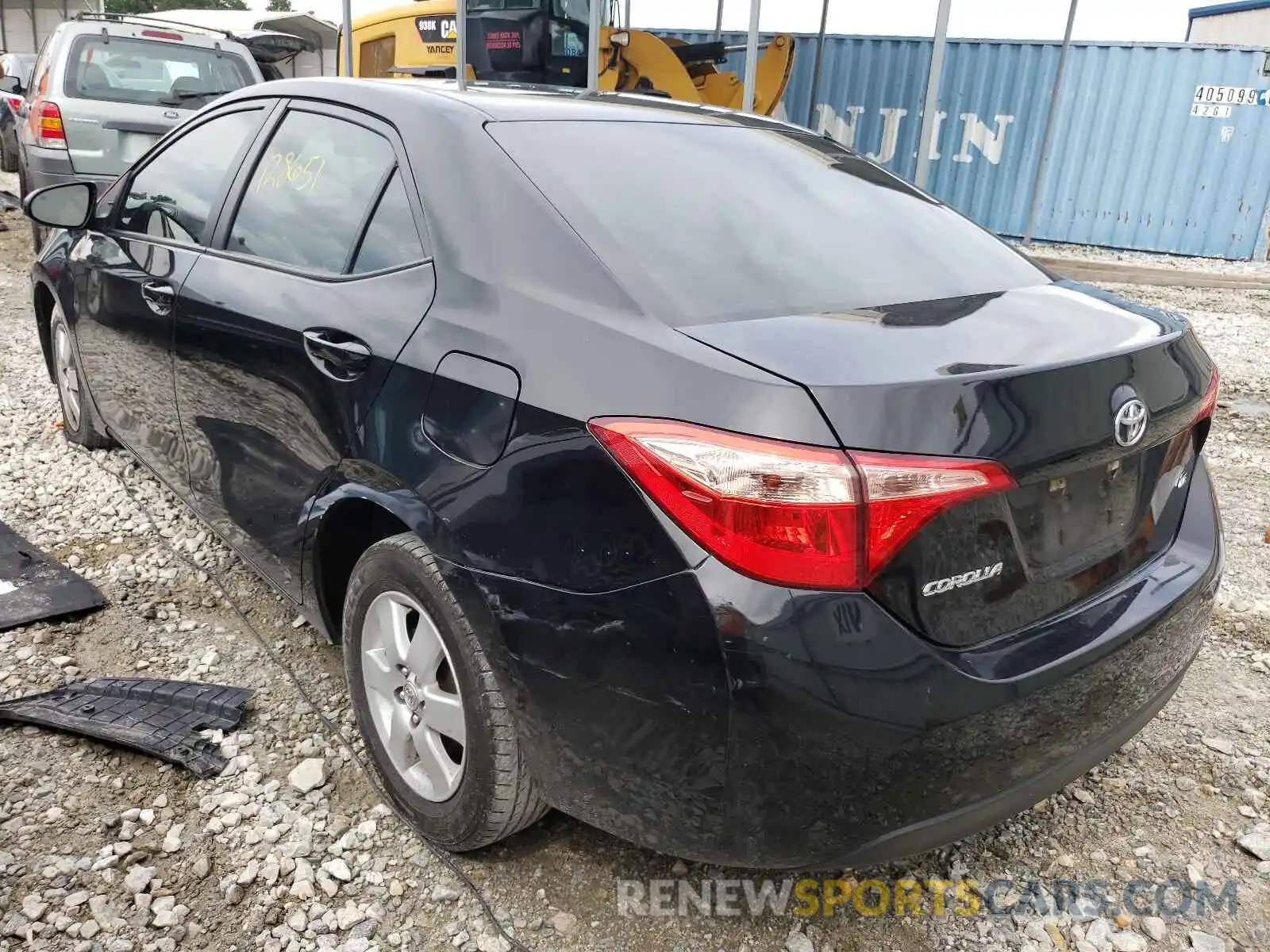 3 Photograph of a damaged car 5YFBURHE6KP871947 TOYOTA COROLLA 2019