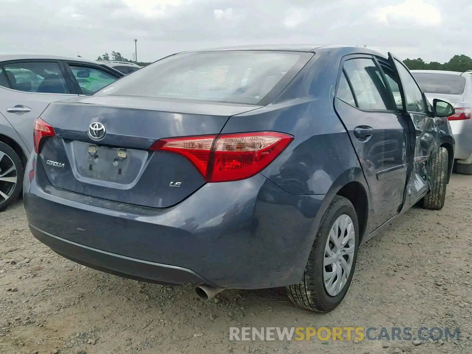 4 Photograph of a damaged car 5YFBURHE6KP872208 TOYOTA COROLLA 2019