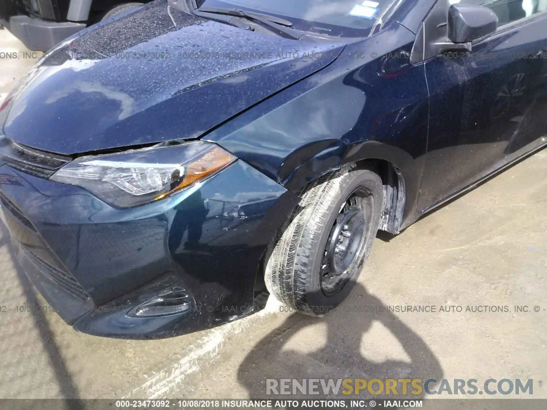 6 Photograph of a damaged car 5YFBURHE6KP872399 Toyota Corolla 2019